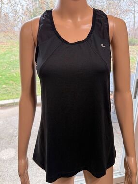 LOLE Racerback Black Women's Athletic Tank Top, XL
